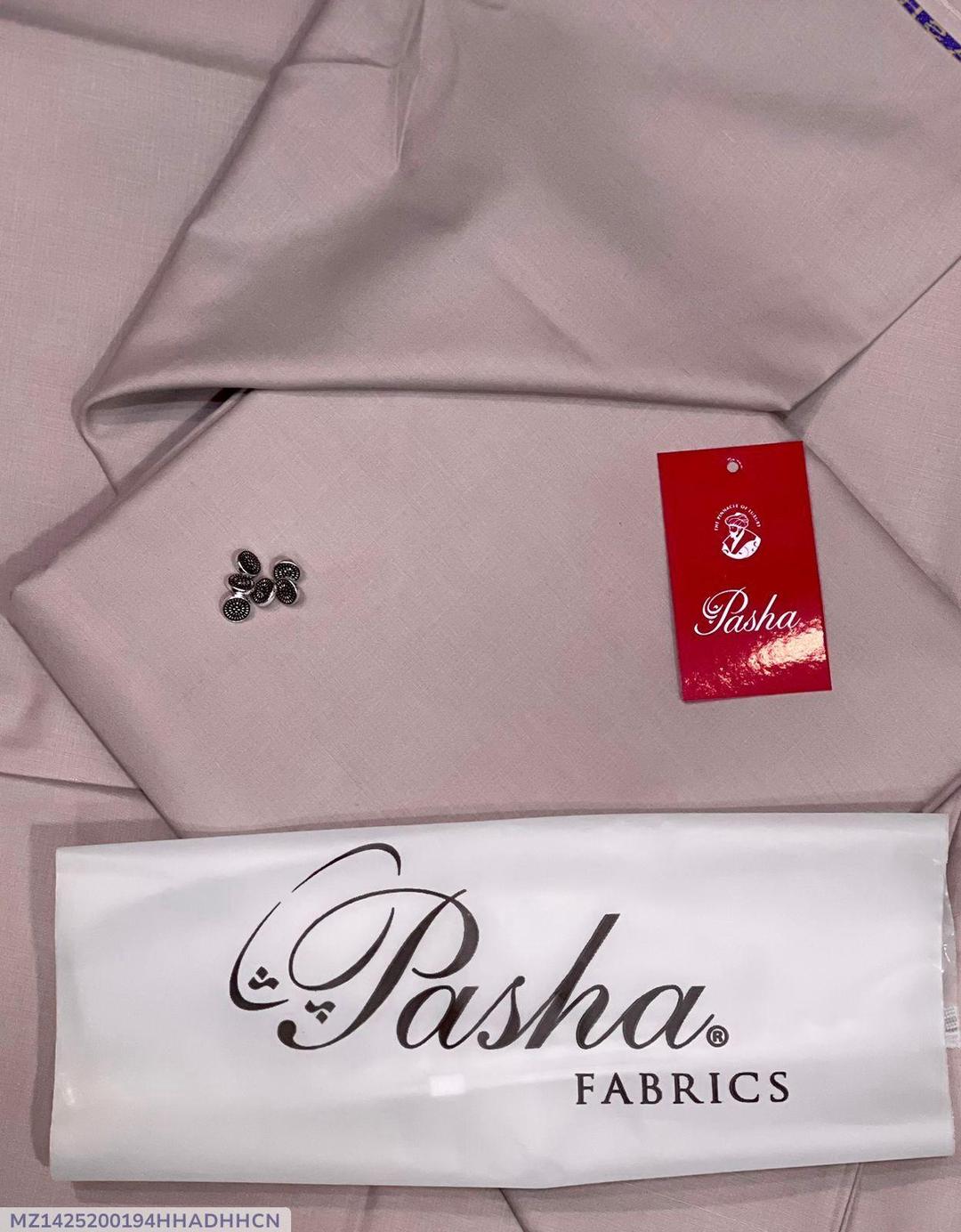 Men's Wash & Wear Plain Suit Pasha White All Season