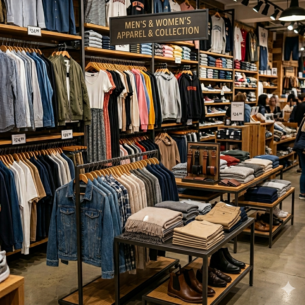 Men/Women Fashions