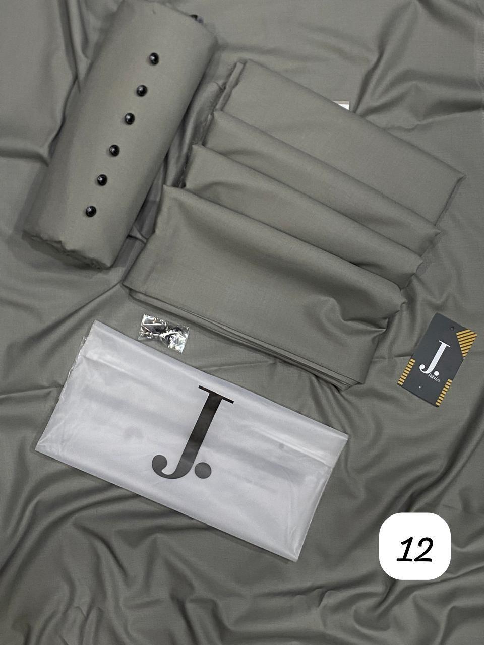 Men's Grey Wash & Wear Plain Suit 4Pcs All Season