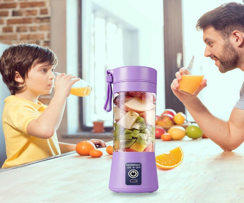Purple Electric Juicer Blender for Home & Office
