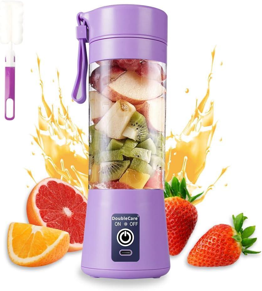 Purple Electric Juicer Blender for Home & Office