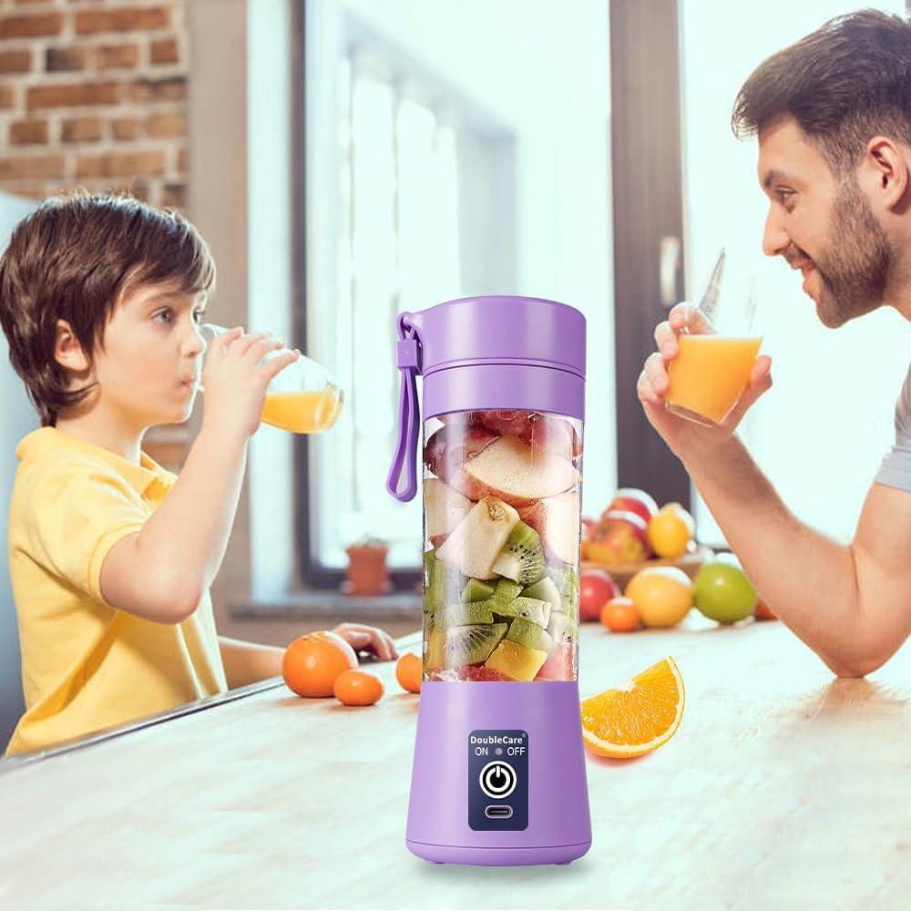 Purple Electric Juicer Blender for Home & Office
