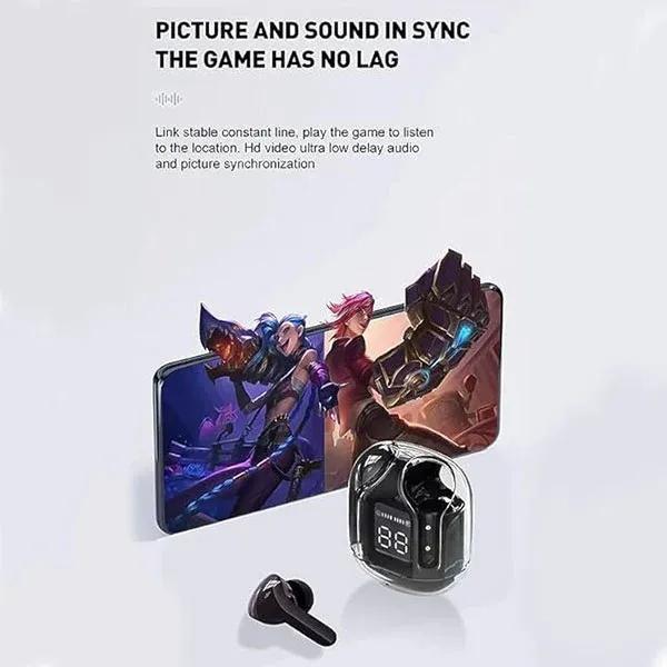 Premium Black Digital Battery Earbuds for Daily Use