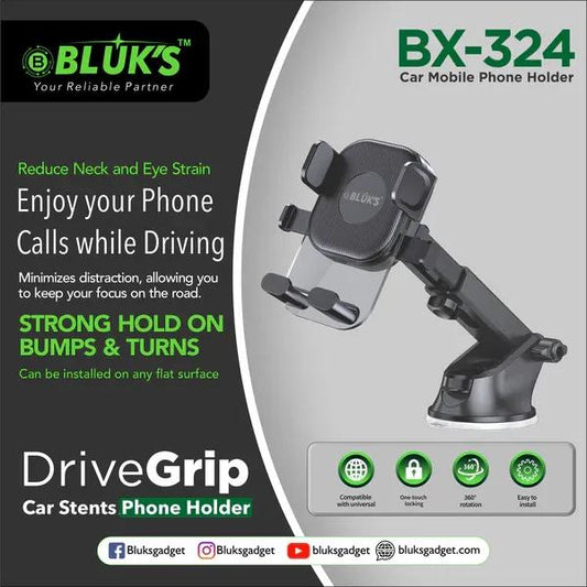 Mobile Phone Holder 10 Black