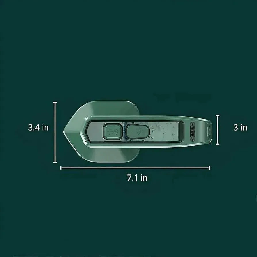 Portable Hand Steam Iron Green Stainless Steel