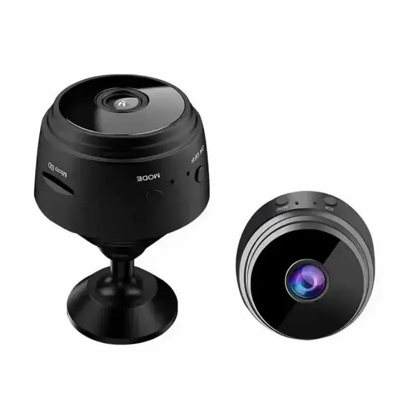 Mini WiFi Camera HD 1080P Night Vision Black
