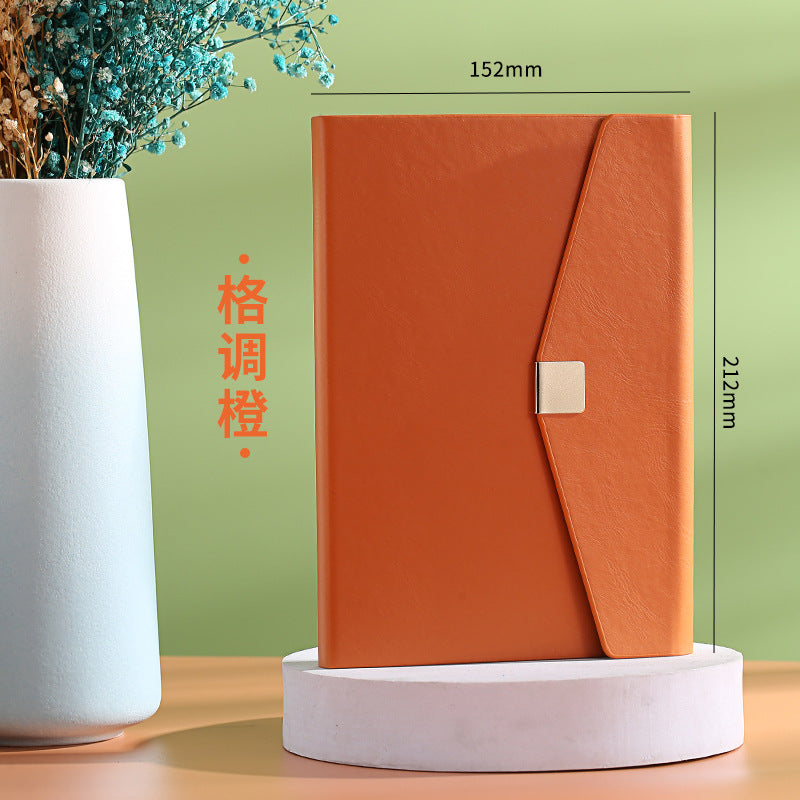 Chinese Red A5 Business Gift Notebook Set with Pen