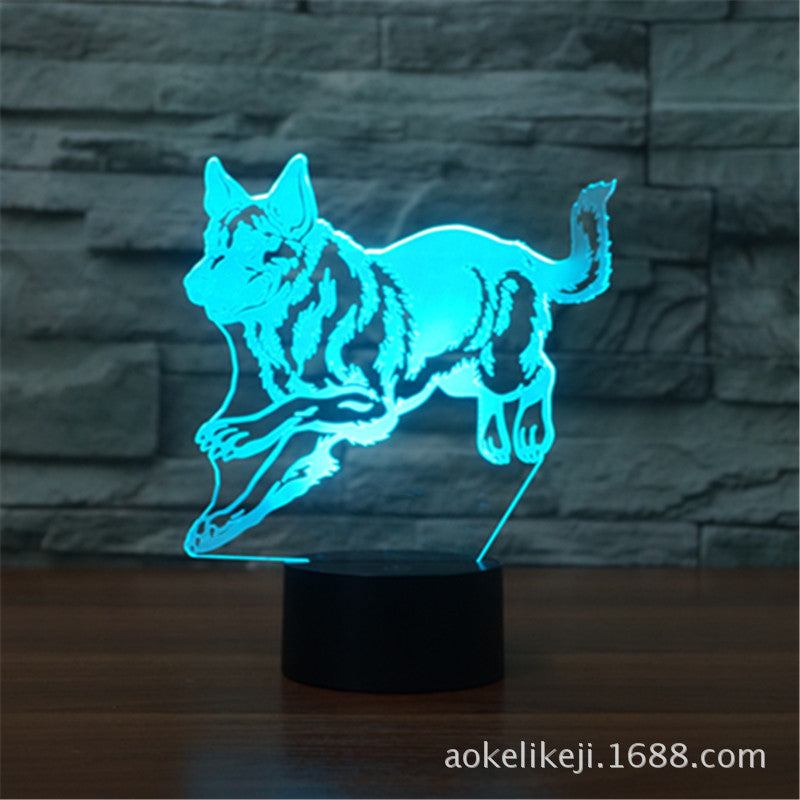3D LED Sleep Light Black with Multi Models