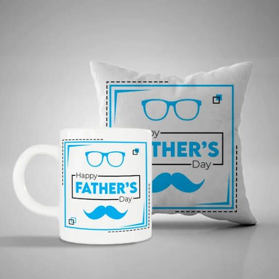 Father’s Day 2026 Special Gift Set – Customized Cushion & Mug 2 in 1 Deal | Happy Father’s Day Gift Combo (21 June 2026)
