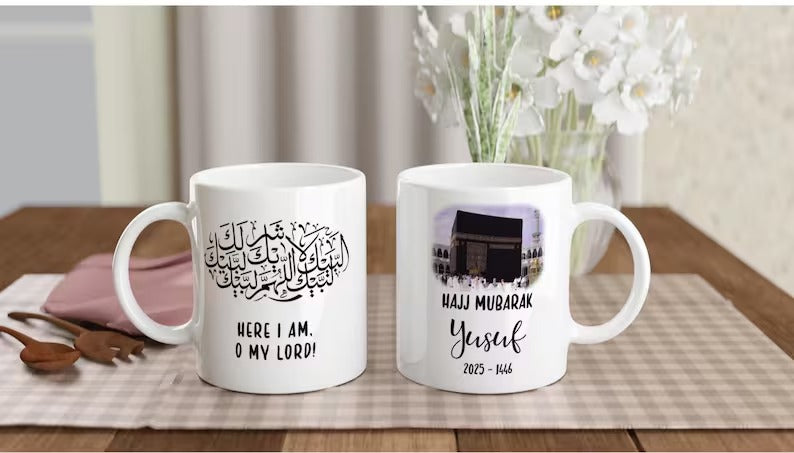 Customized White Mug – Personal Photo, Text, Logo & Design Print | Personalized Ceramic Mug Gift (Rs. 700 Each)